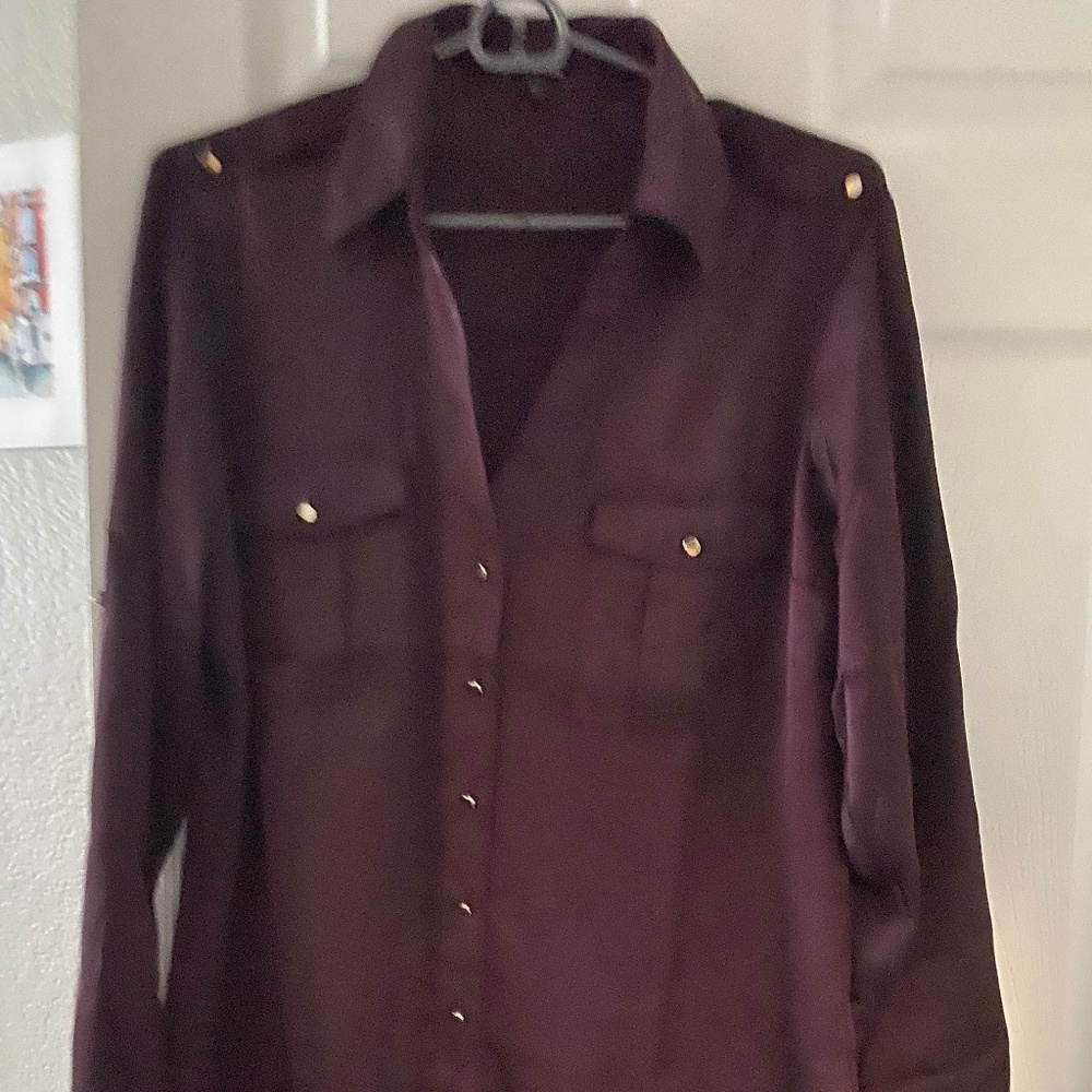Express long sleeve blouse